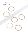 Silver earrings 106