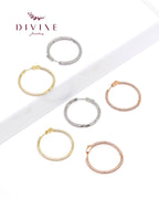 Silver earrings 106