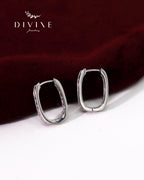 Silver earrings 119