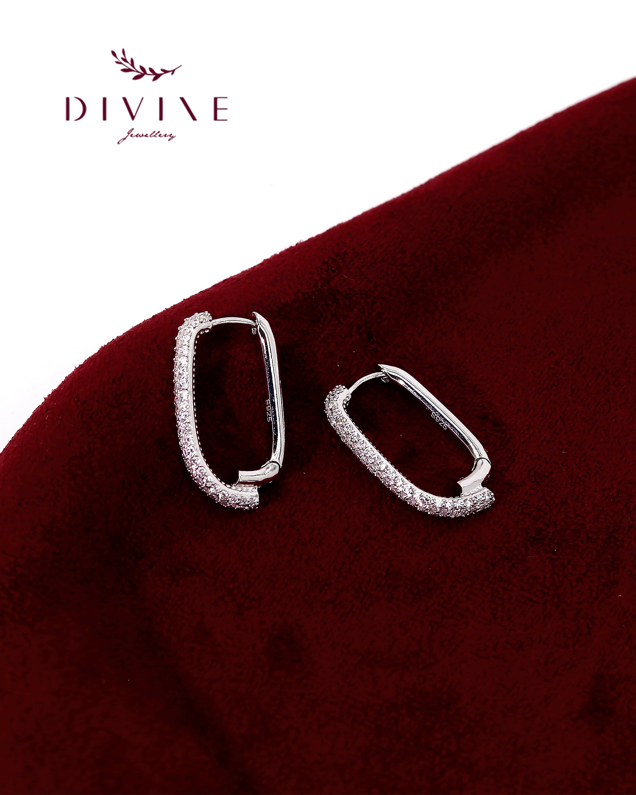Silver earrings 120