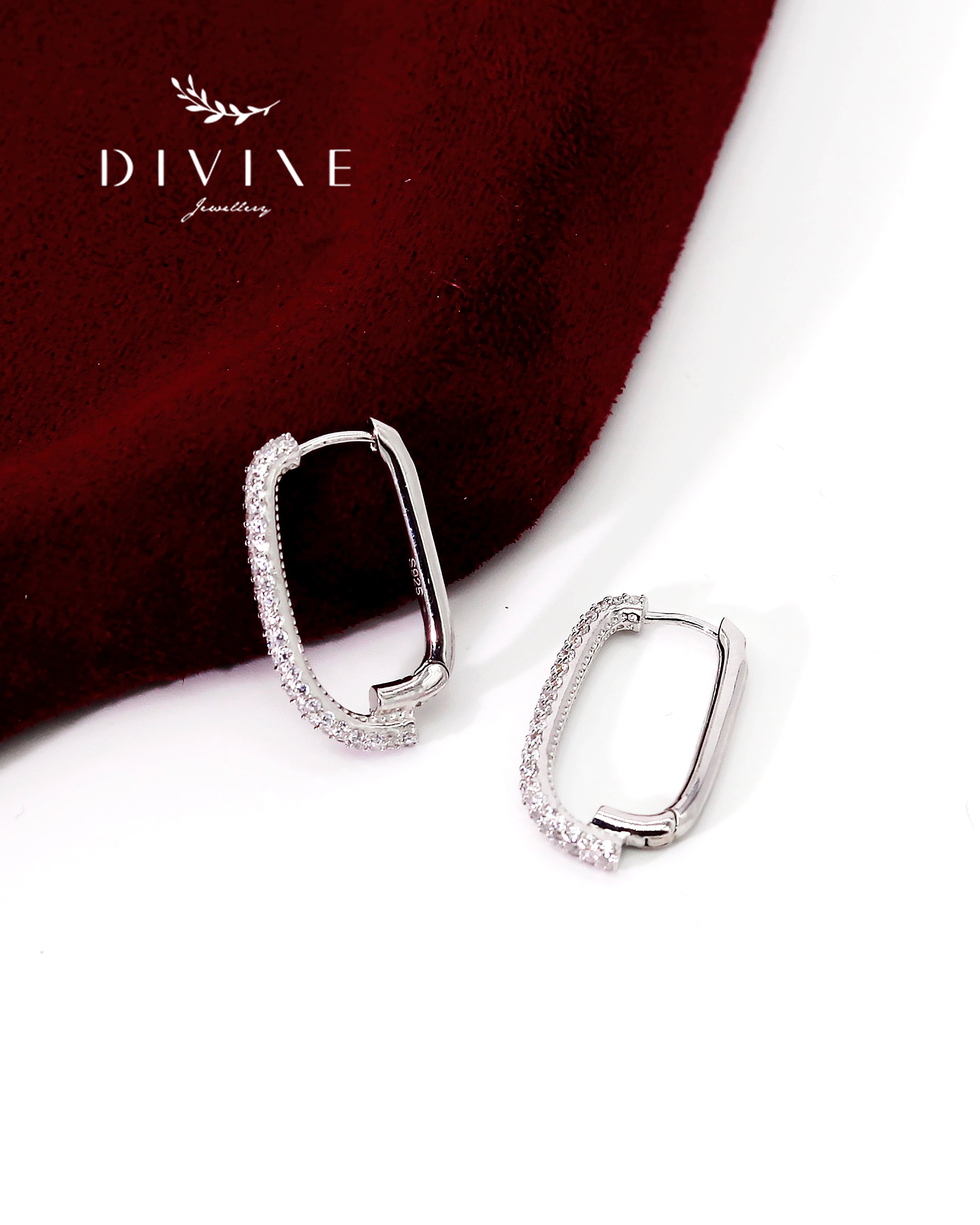 Silver earrings 120