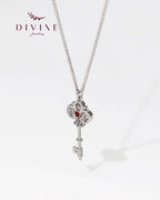 Silver Necklace 105
