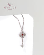 Silver Necklace 105