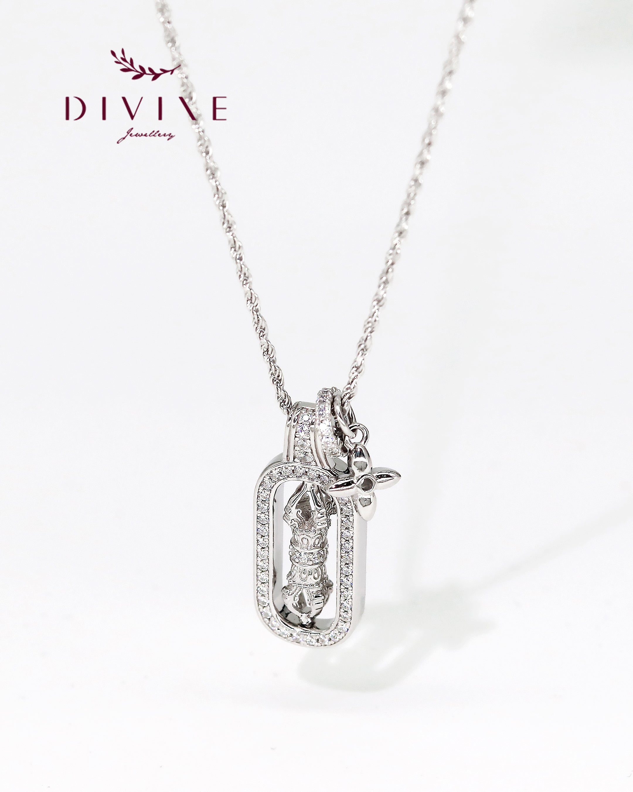 Silver Necklace 106