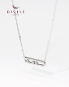 Silver Necklace 107