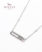 Silver Necklace 107