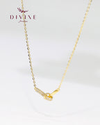Silver Necklace 109