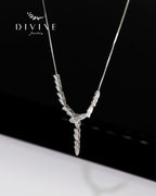 Silver Necklace 112