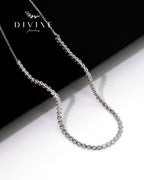 Silver Necklace 113