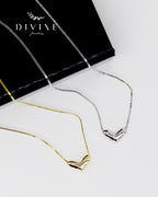 Silver Necklace 119