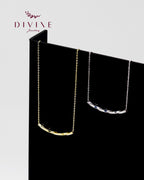 Silver Necklace 124