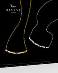 Silver Necklace 124