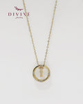Silver Necklace 128
