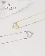 Silver Necklace 129