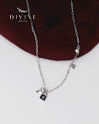 Silver Necklace 131