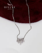 Silver Necklace 132