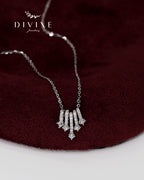 Silver Necklace 132