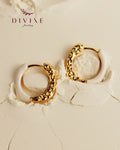 Silver earrings 163