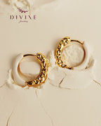 Silver earrings 163