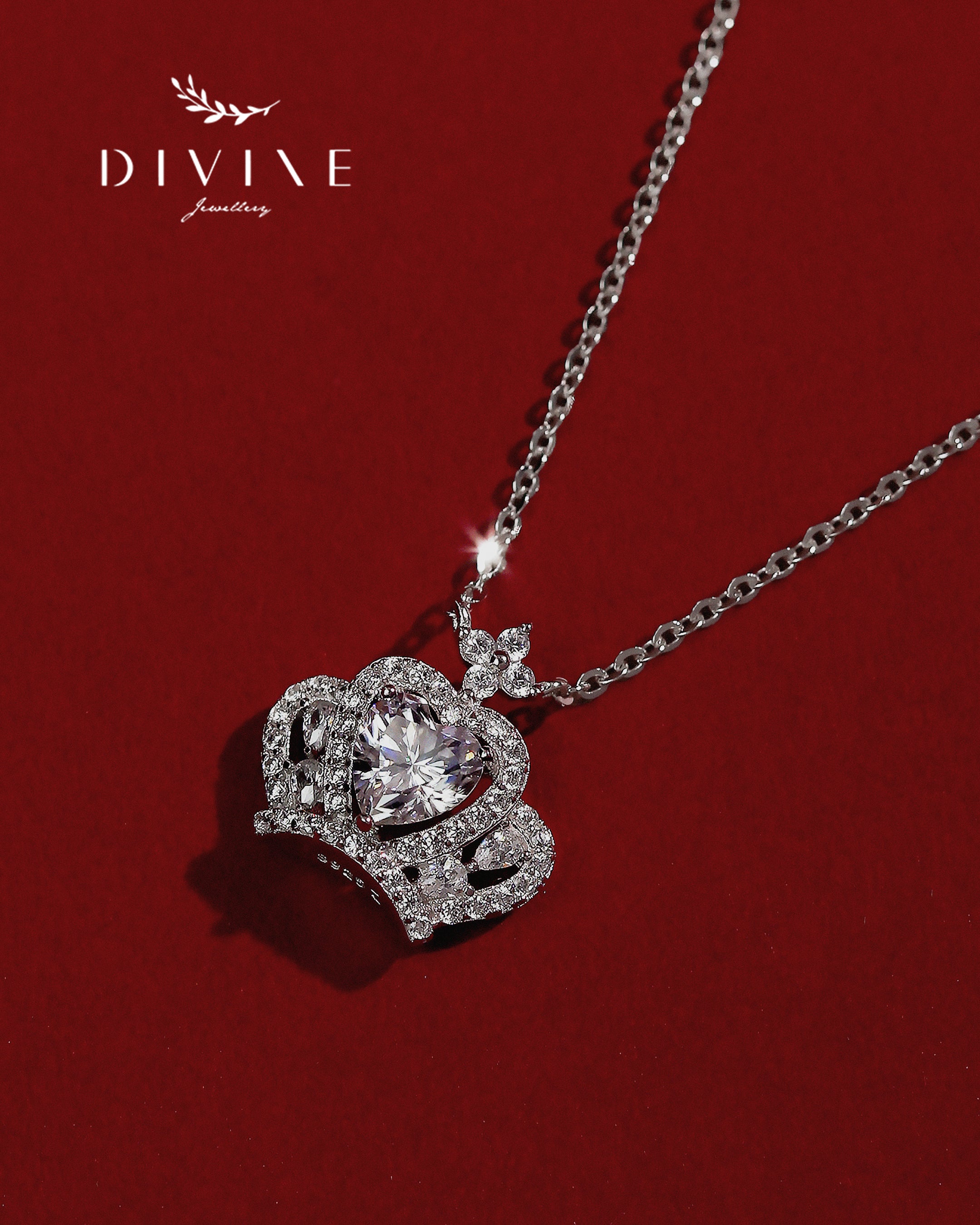 Moissanite Necklace 001