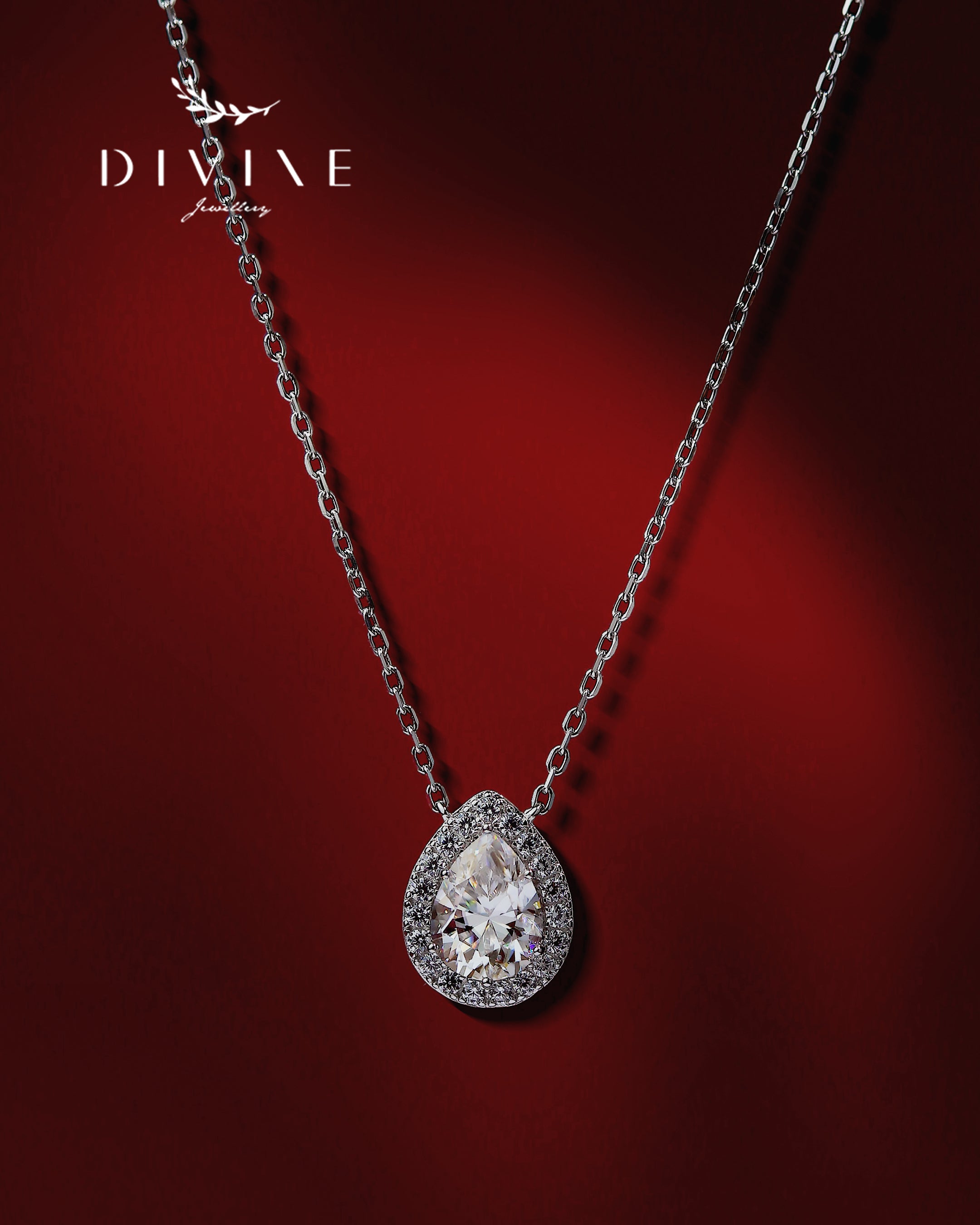 Moissanite Necklace 003