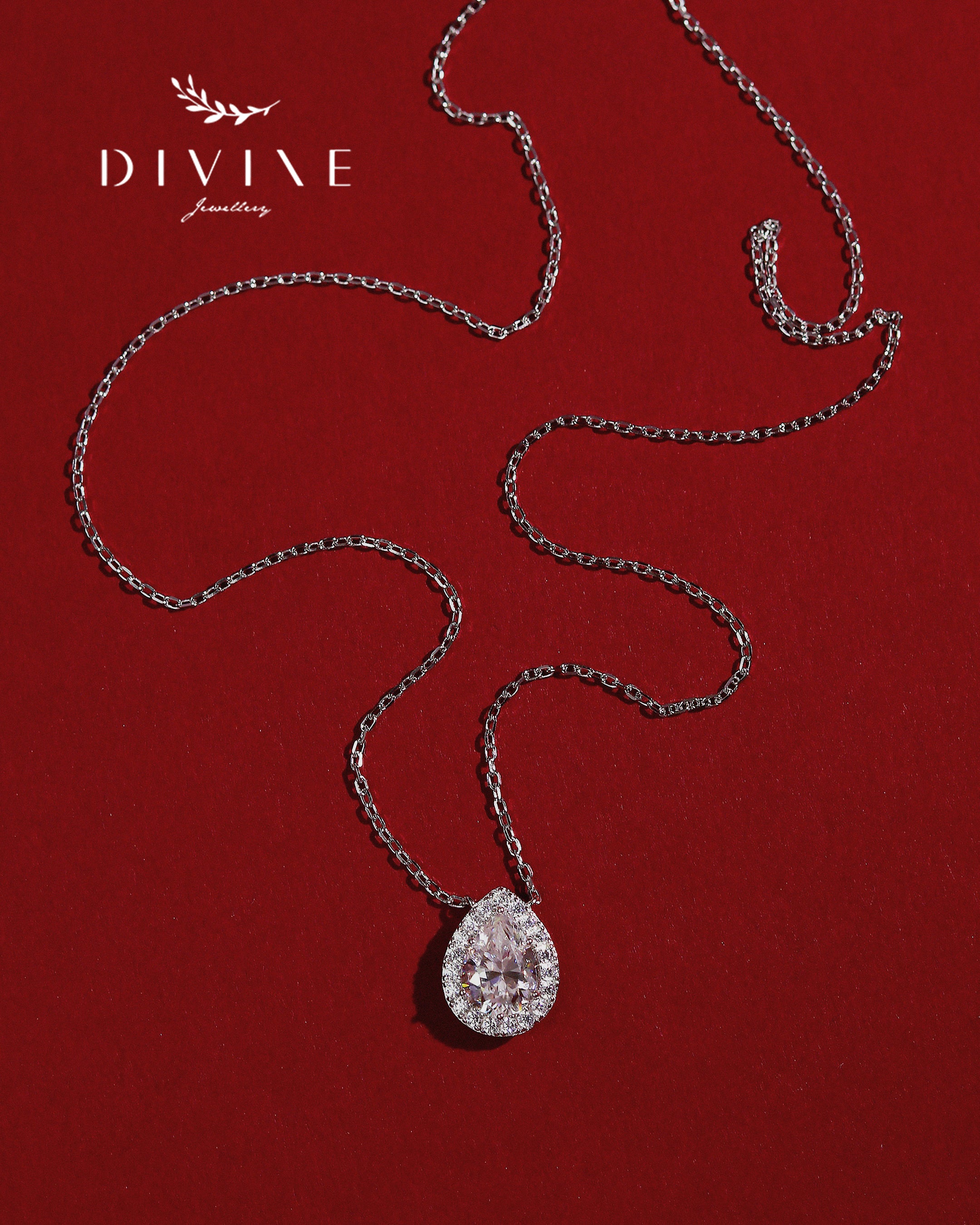 Moissanite Necklace 003