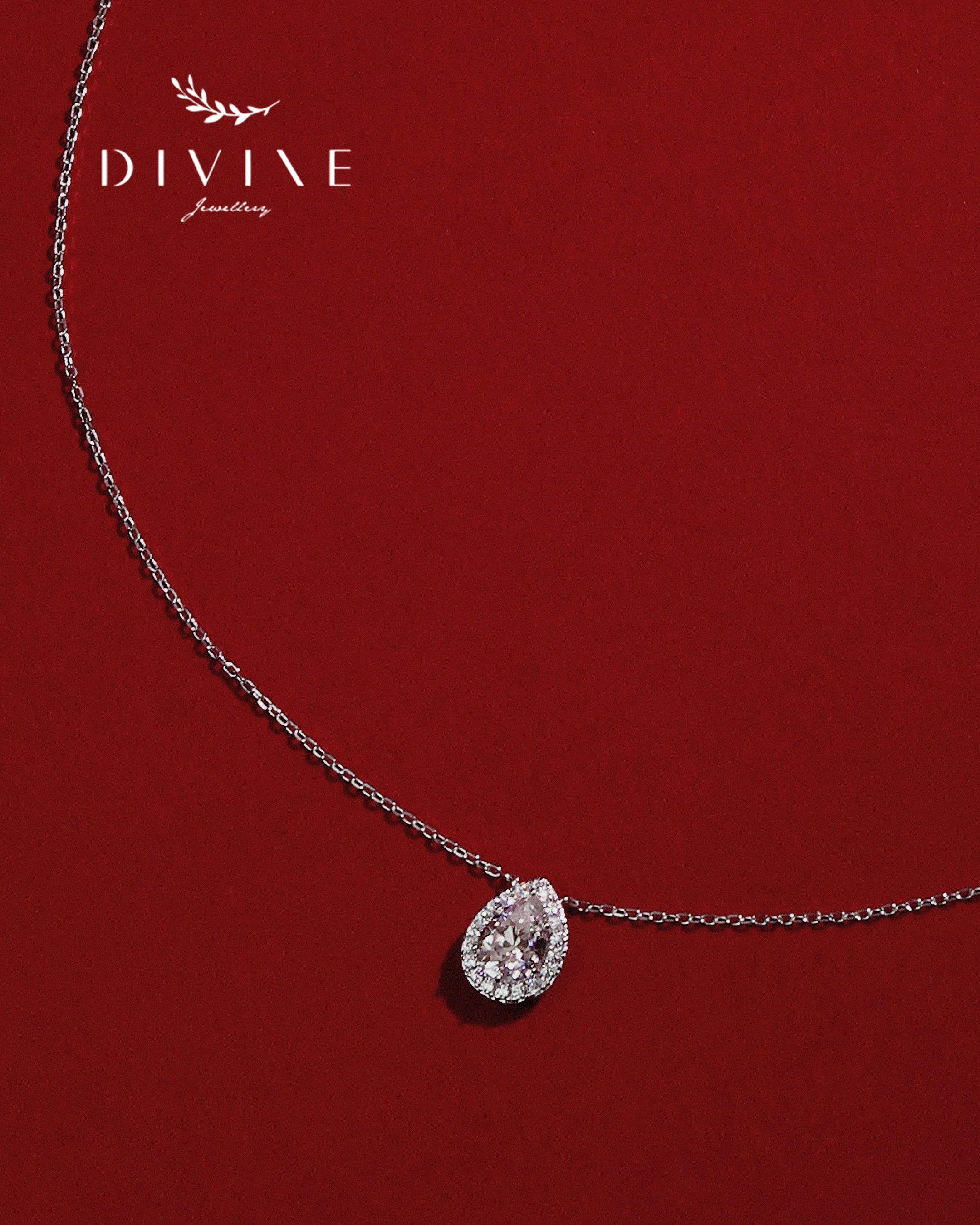 Moissanite Necklace 003