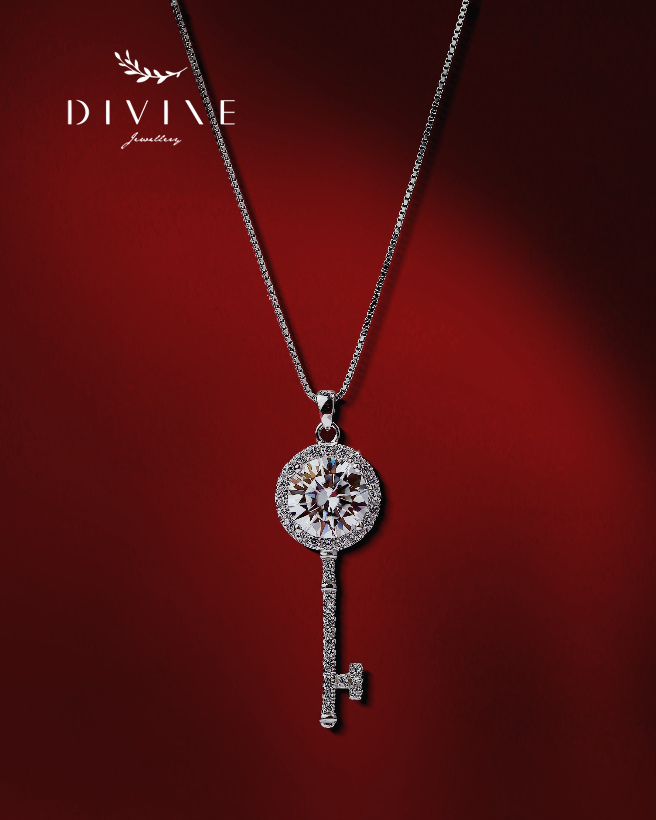 Moissanite Necklace 004