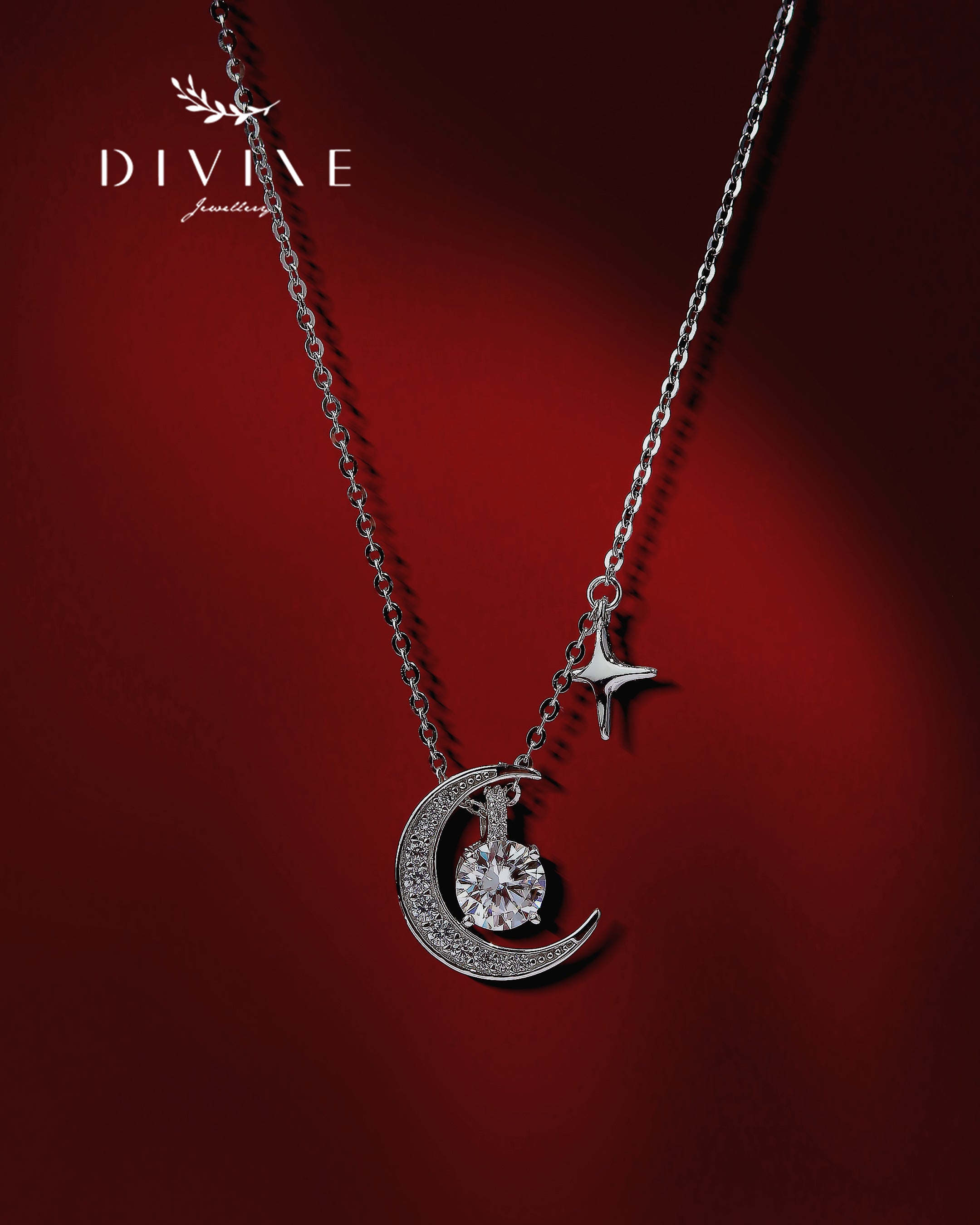 Moissanite Necklace 005