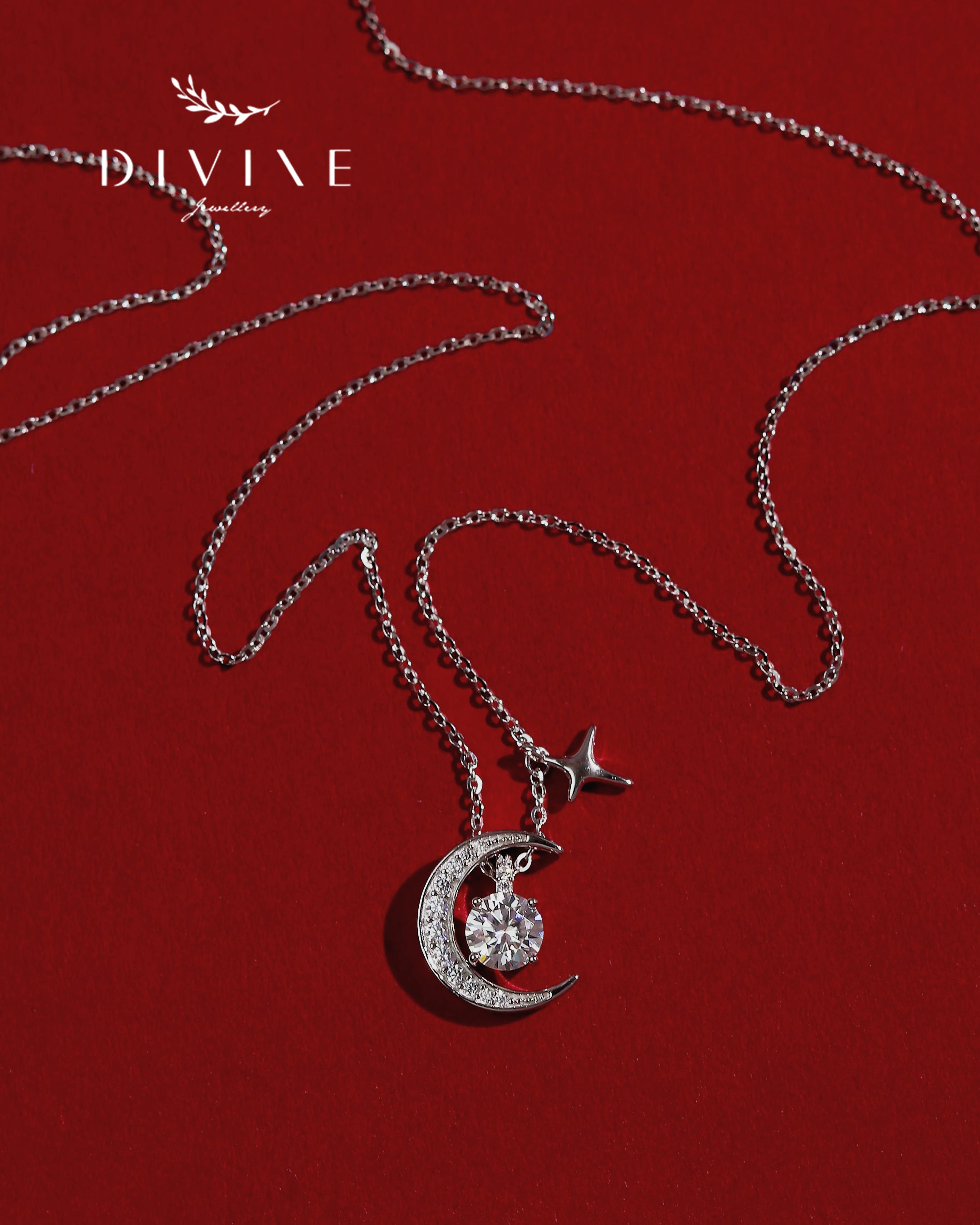 Moissanite Necklace 005