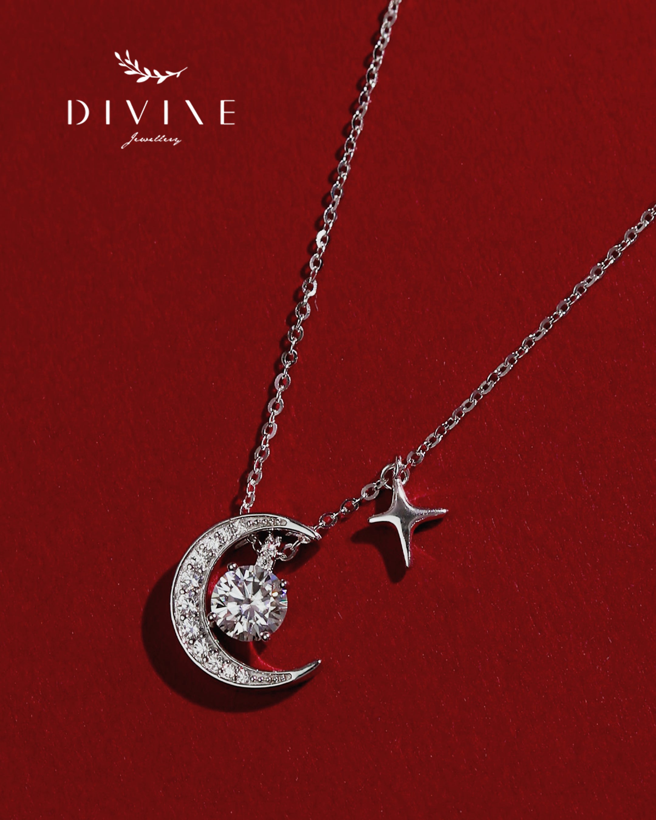 Moissanite Necklace 005