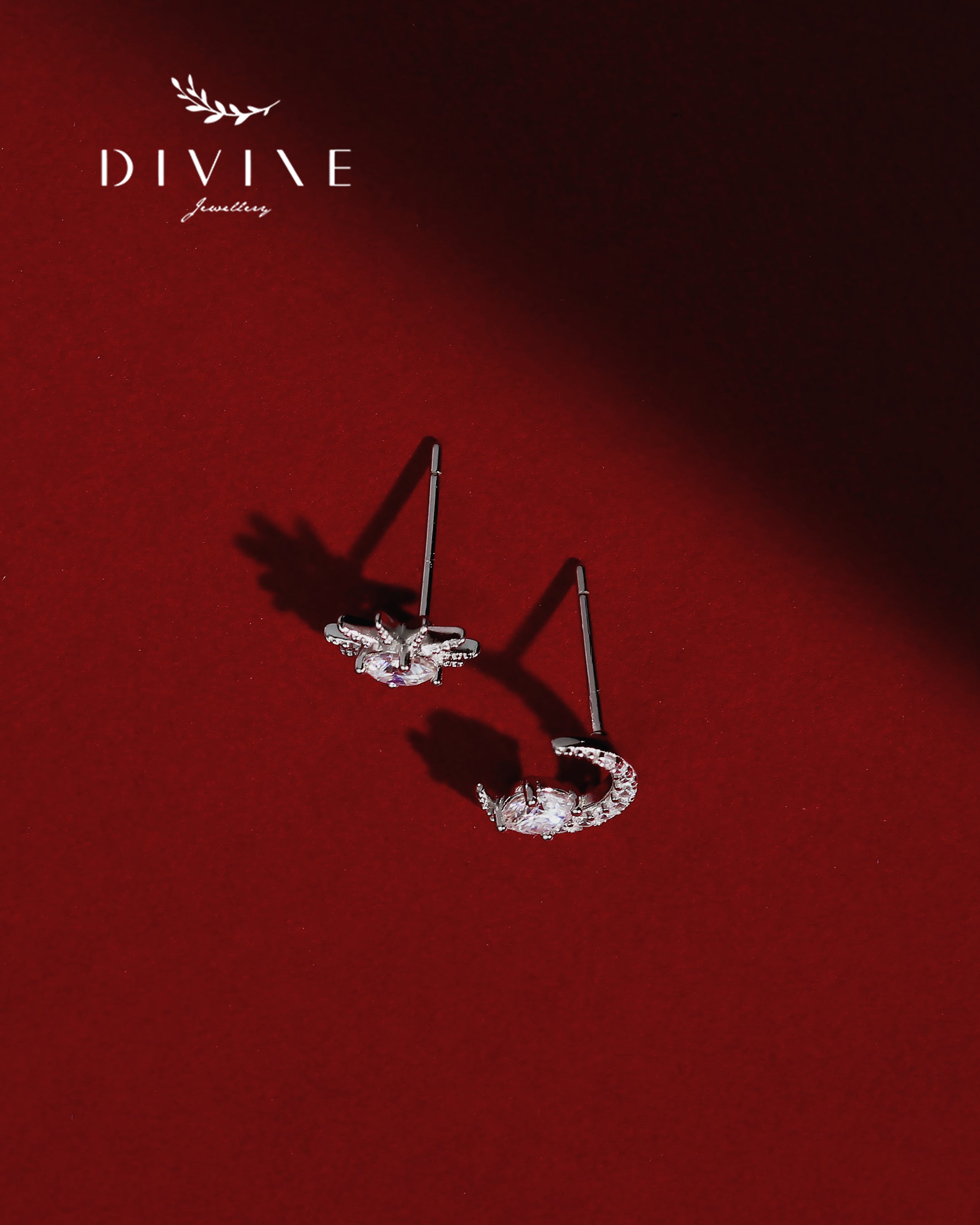 Moissanite Earrings 001