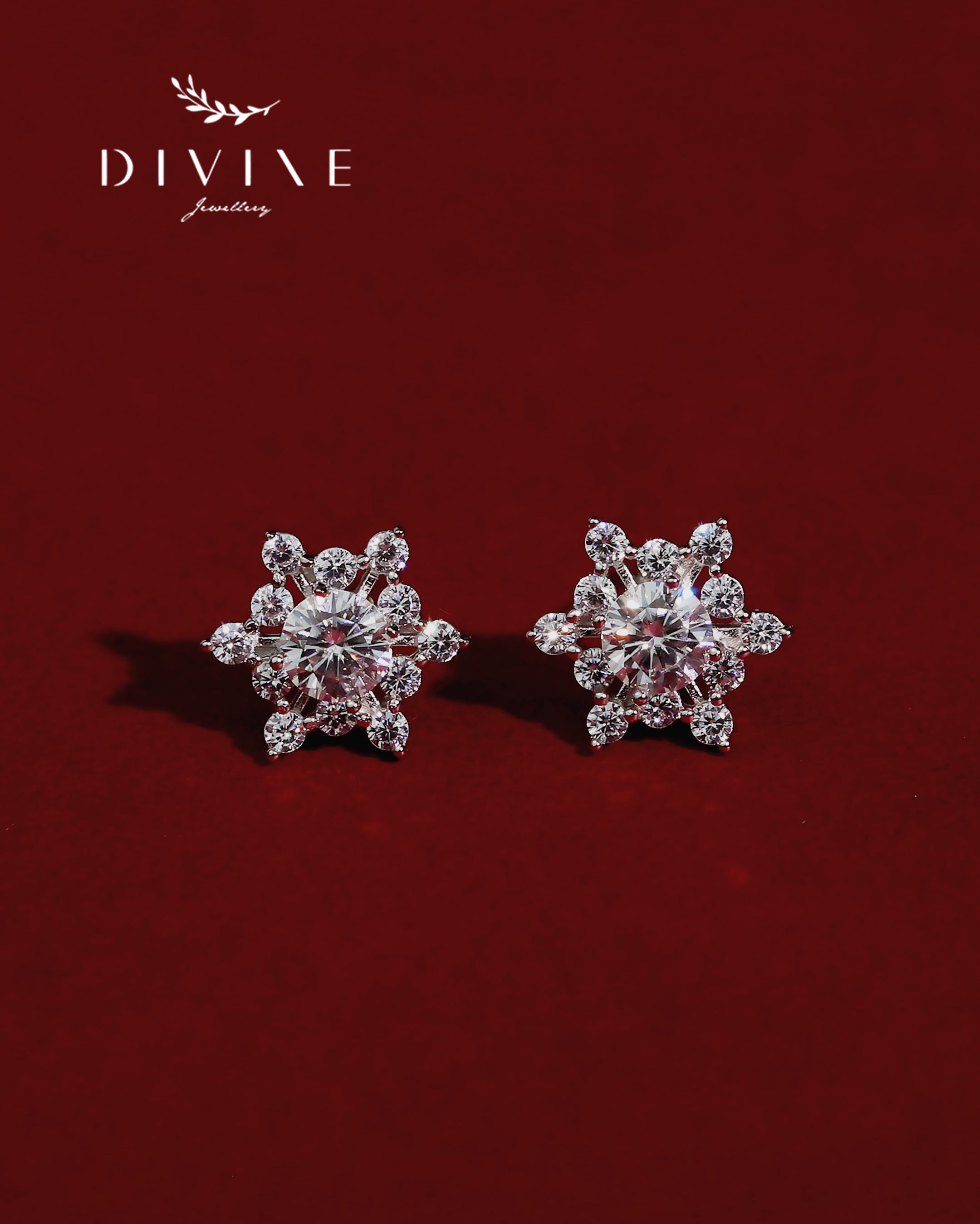 Moissanite Earrings 002