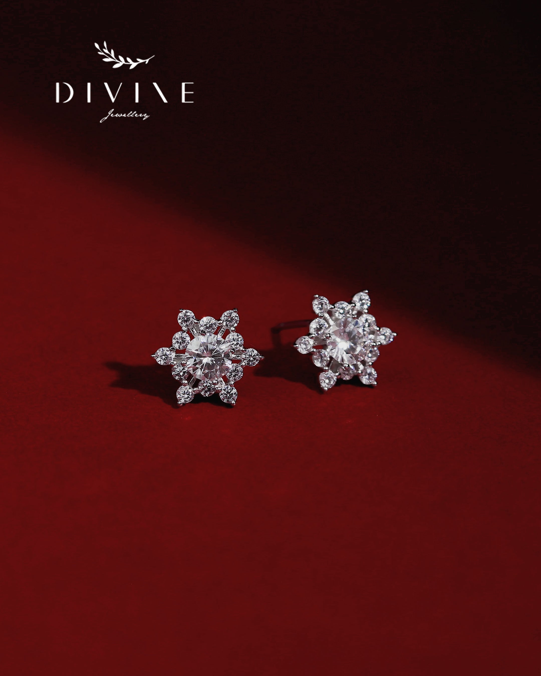 Moissanite Earrings 002