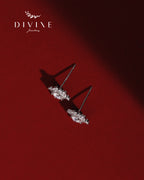 Moissanite Earrings 002