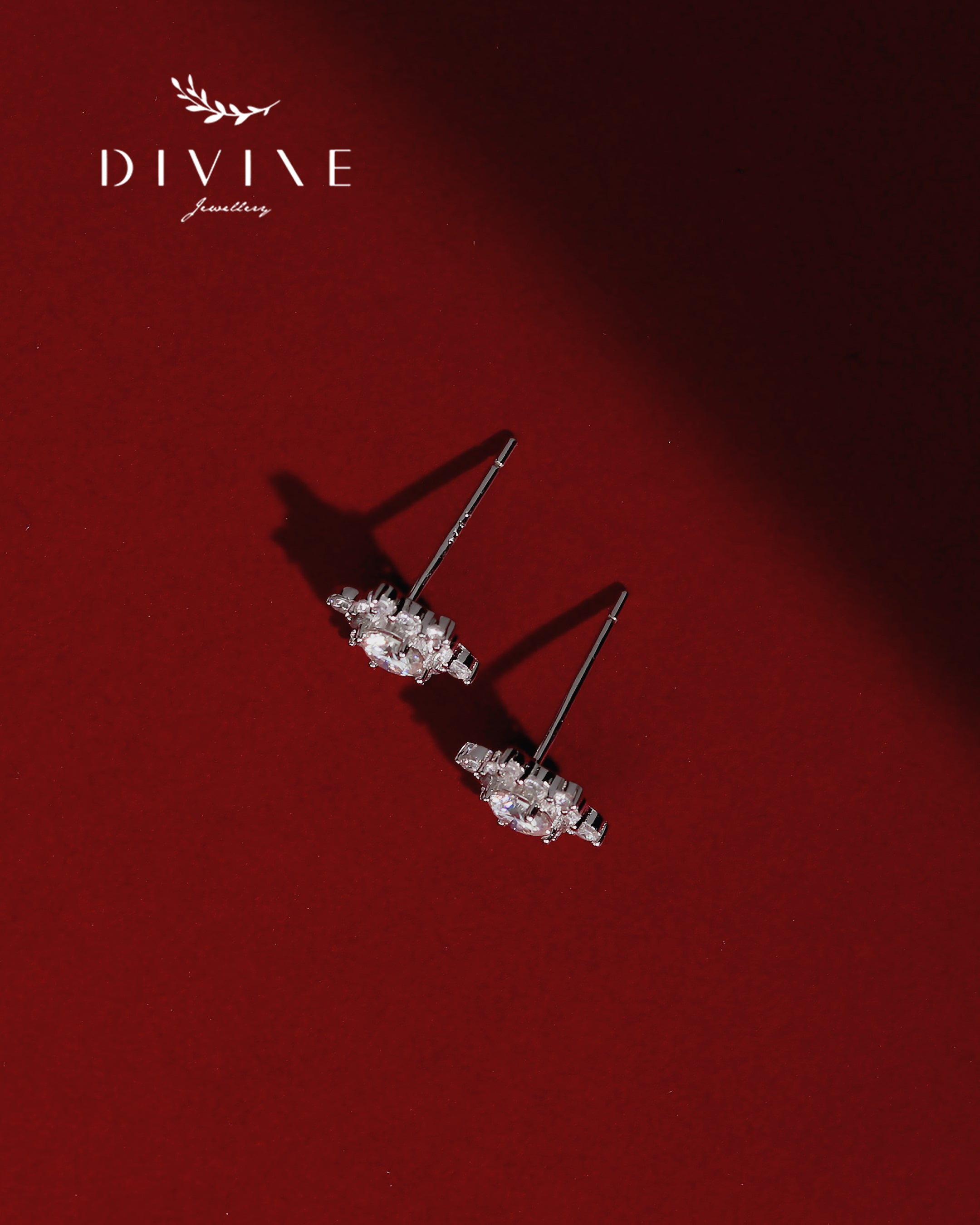 Moissanite Earrings 002