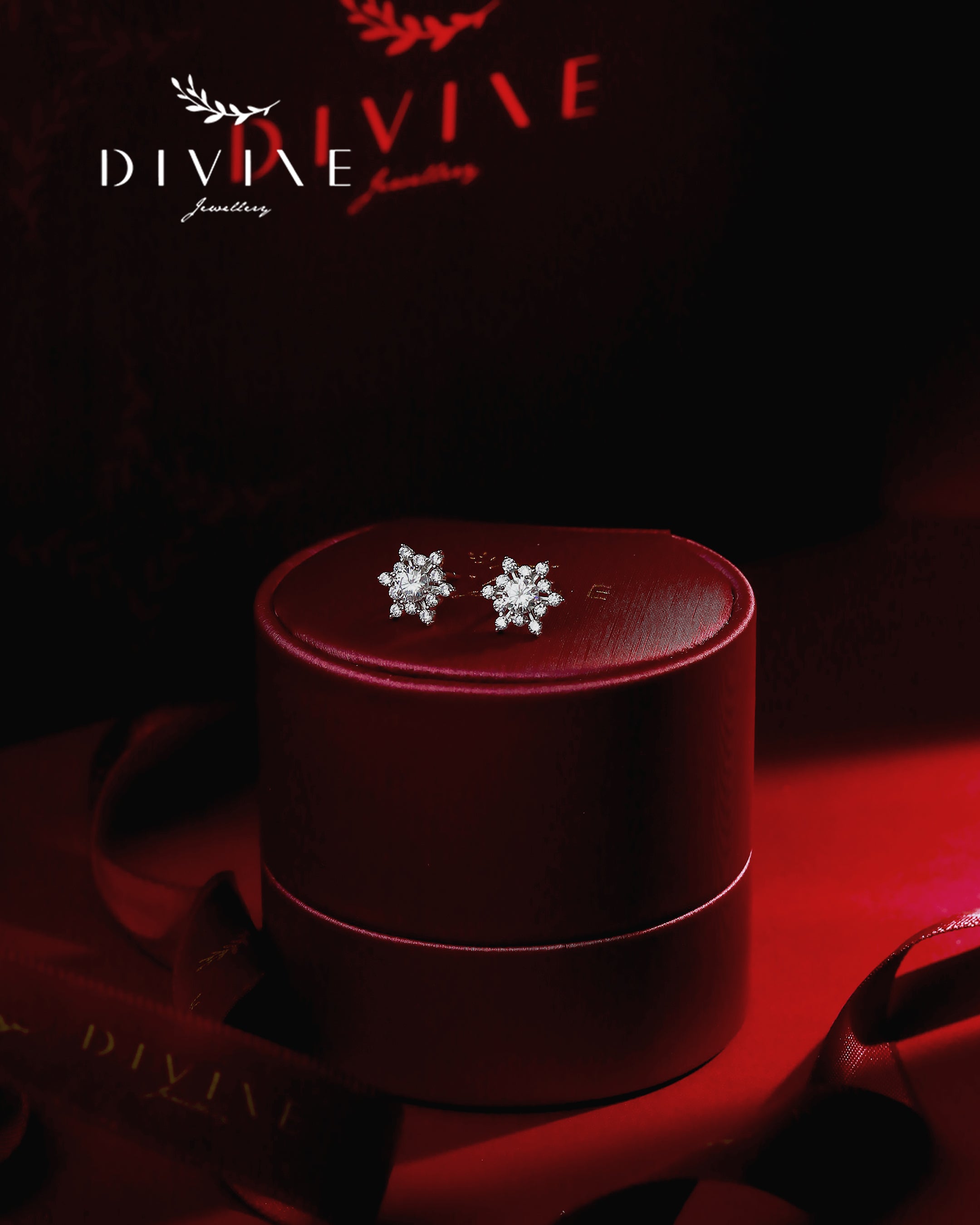 Moissanite Earrings 002