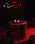 Moissanite Earrings 003