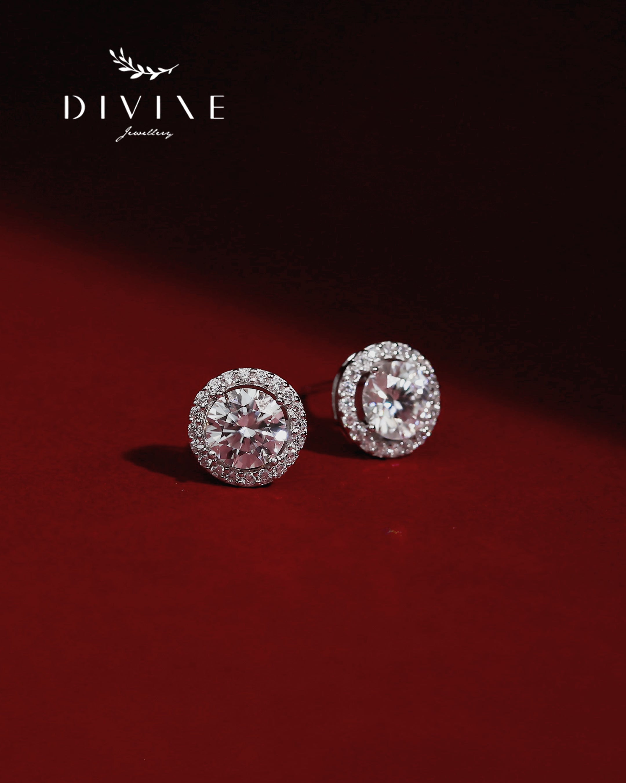 Moissanite Earrings 004