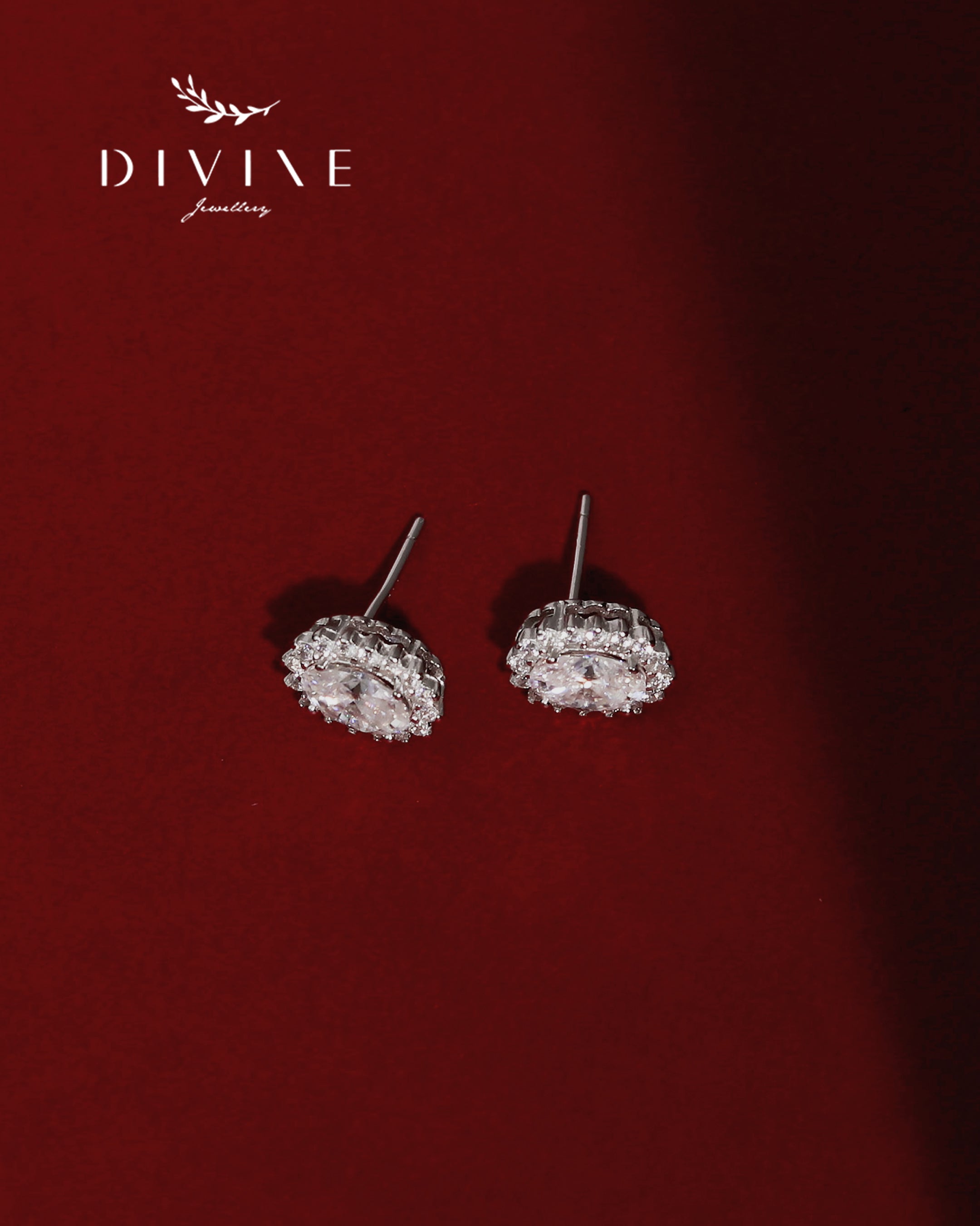 Moissanite Earrings 005