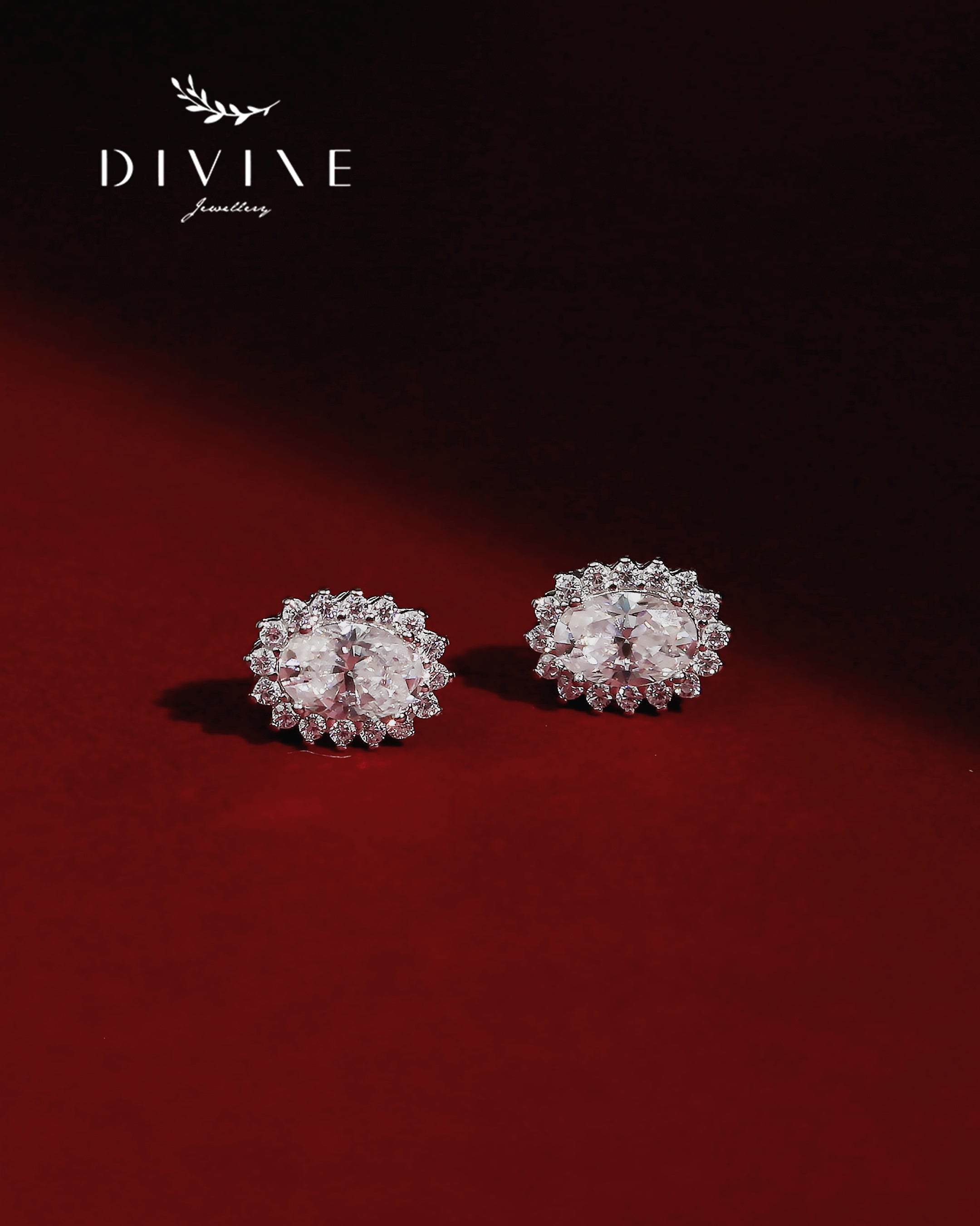 Moissanite Earrings 005