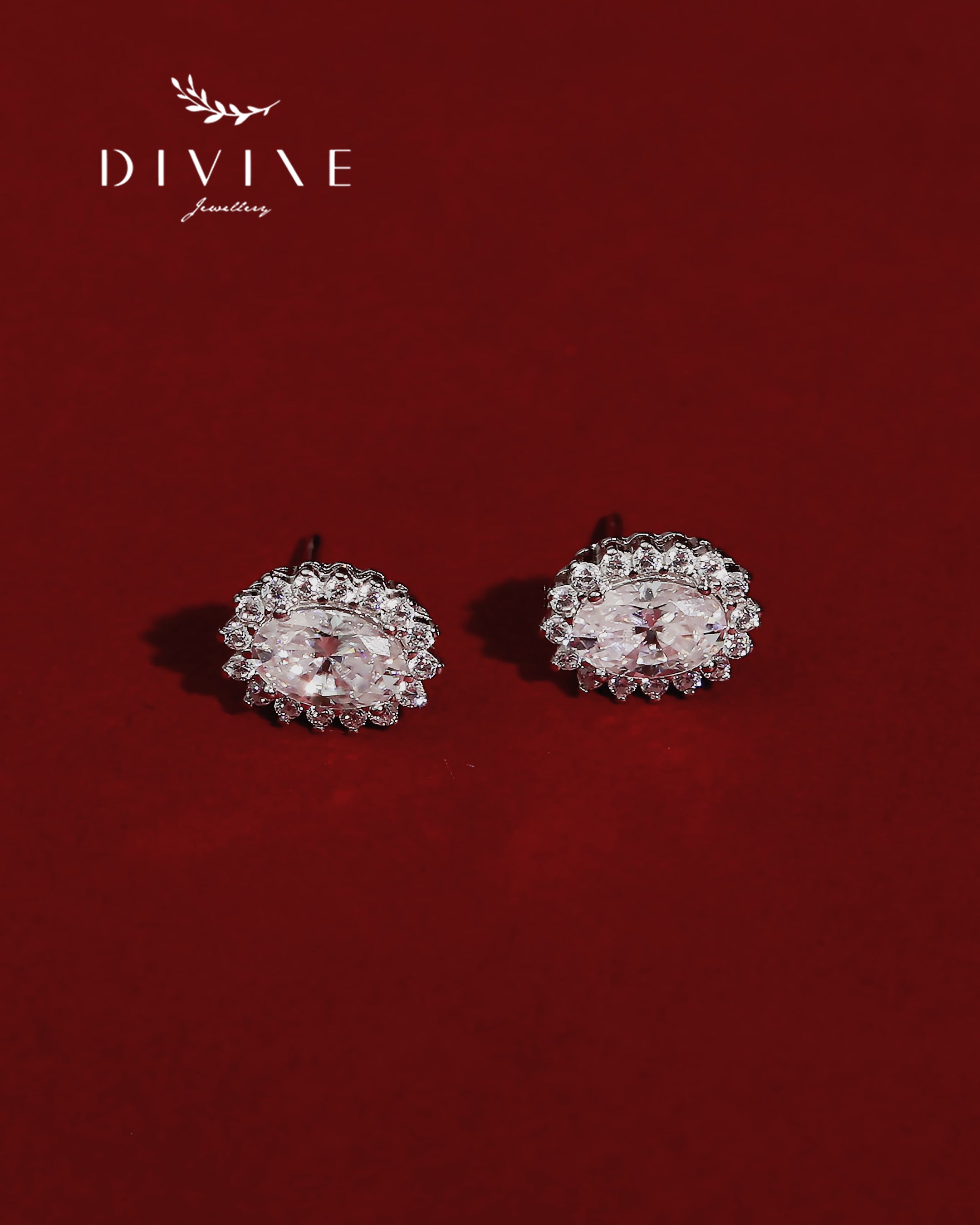 Moissanite Earrings 005
