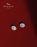 Moissanite Earrings 006