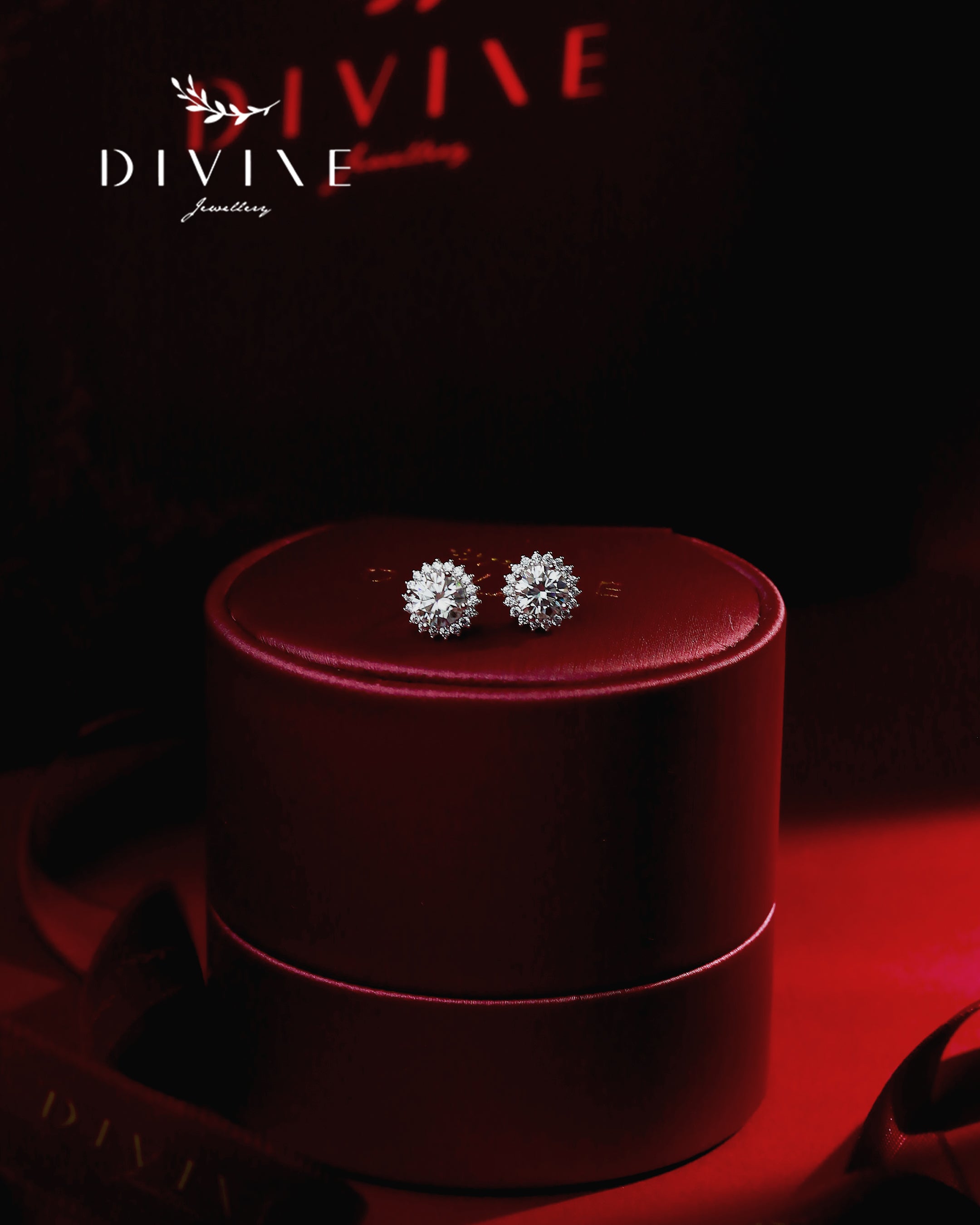 Moissanite Earrings 006