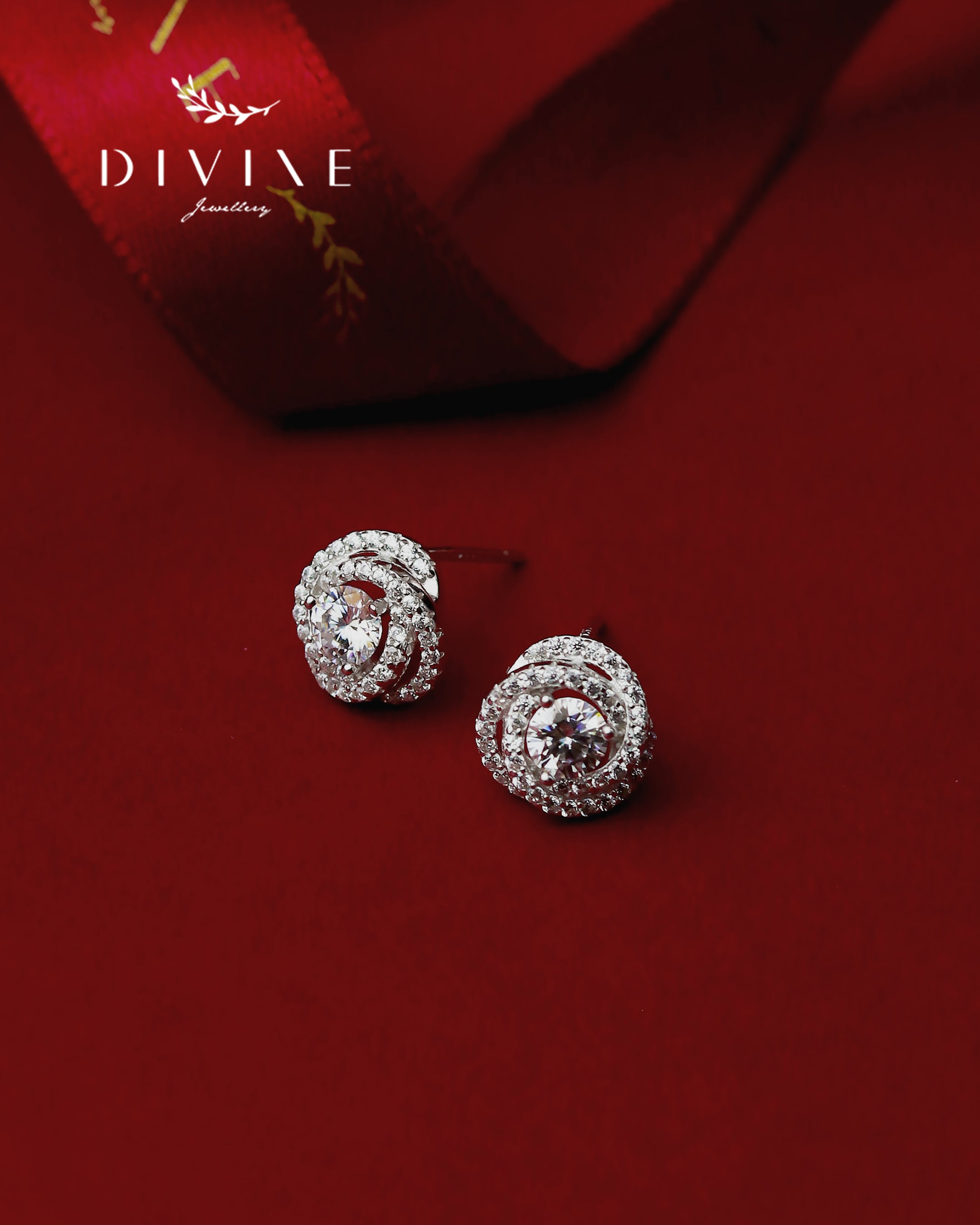 Moissanite Earrings 008