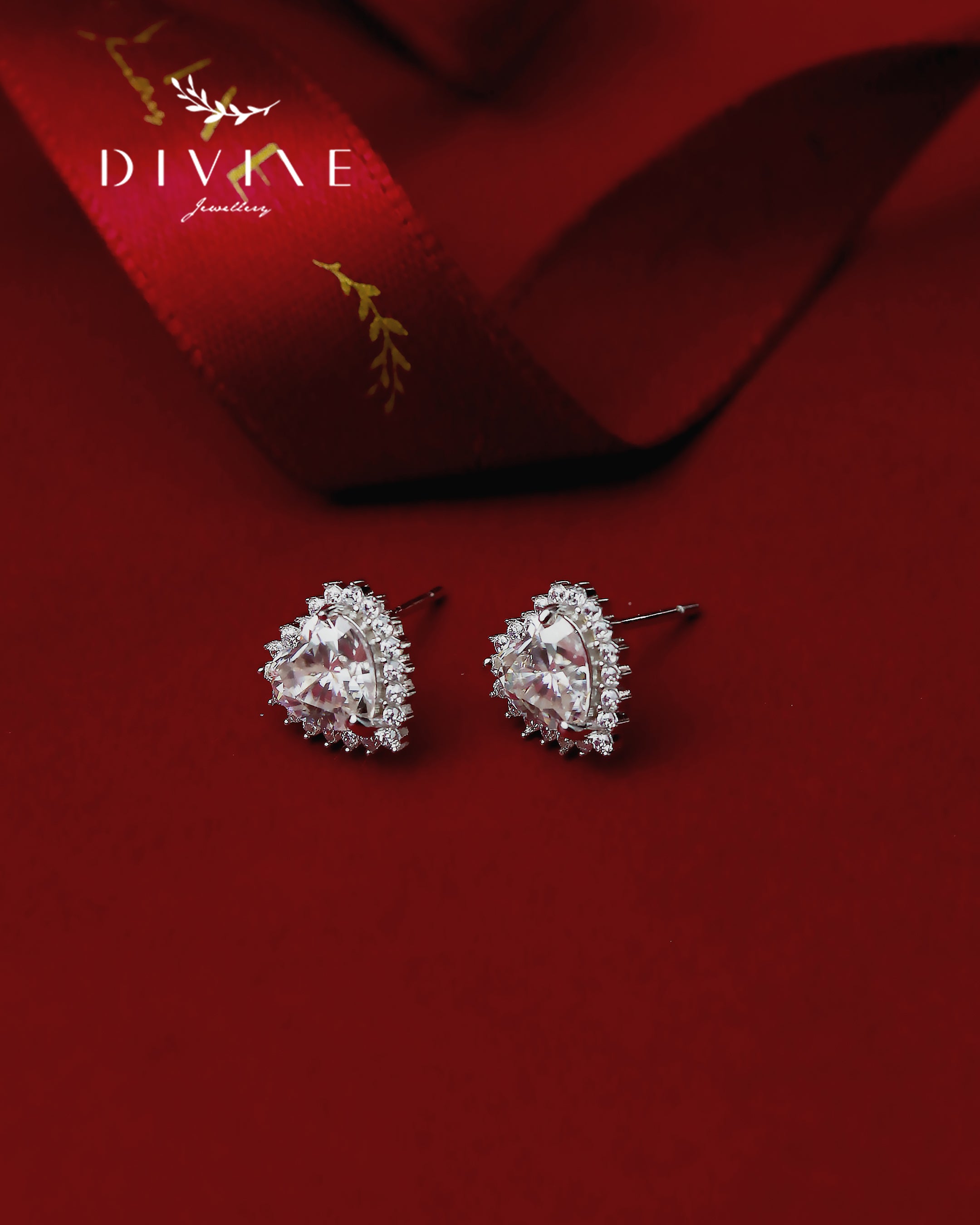 Moissanite Earrings 009
