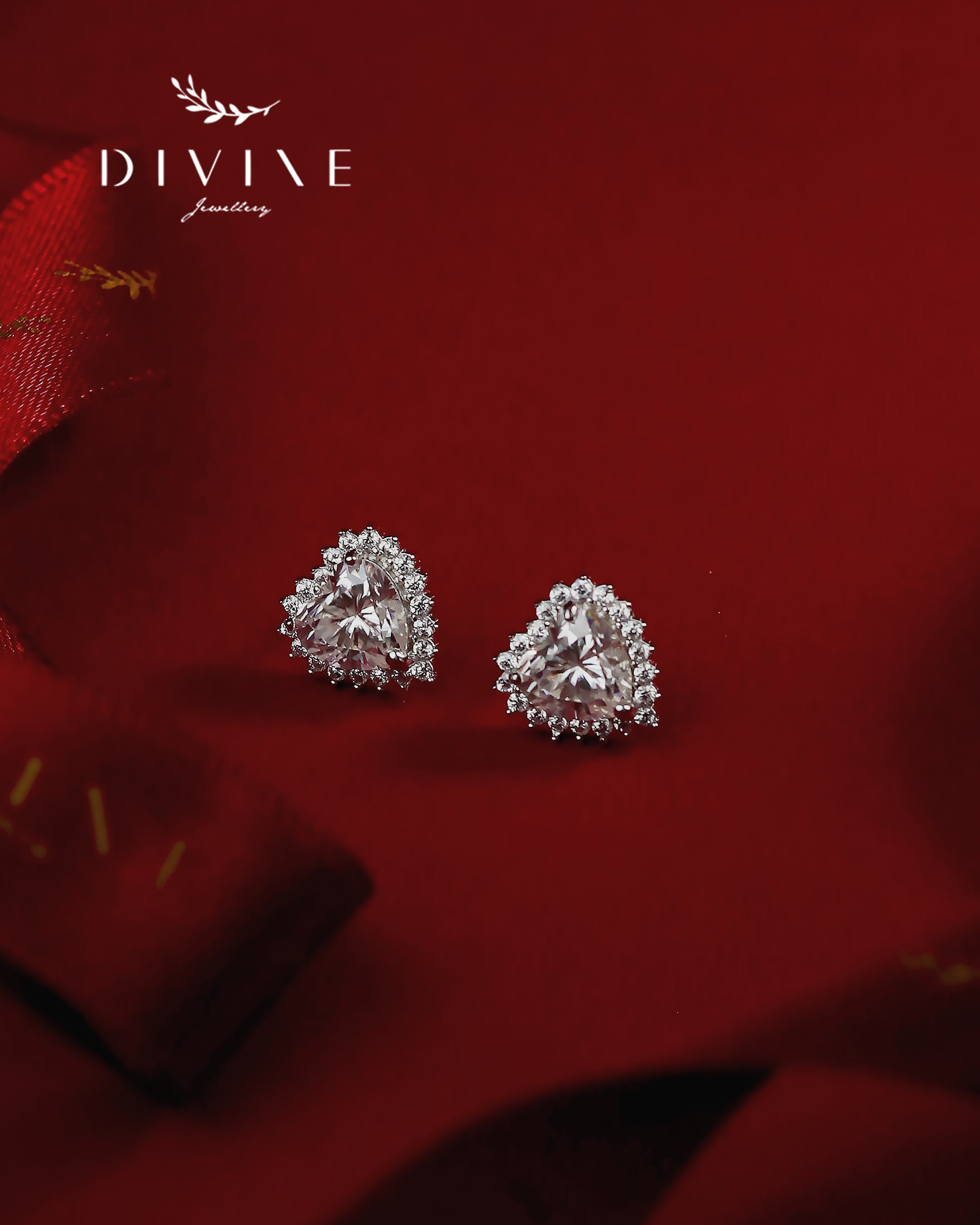 Moissanite Earrings 009