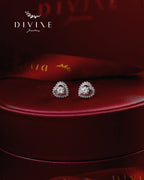 Moissanite Earrings 012