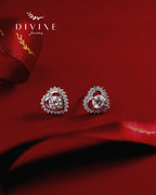 Moissanite Earrings 012
