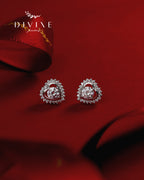 Moissanite Earrings 012
